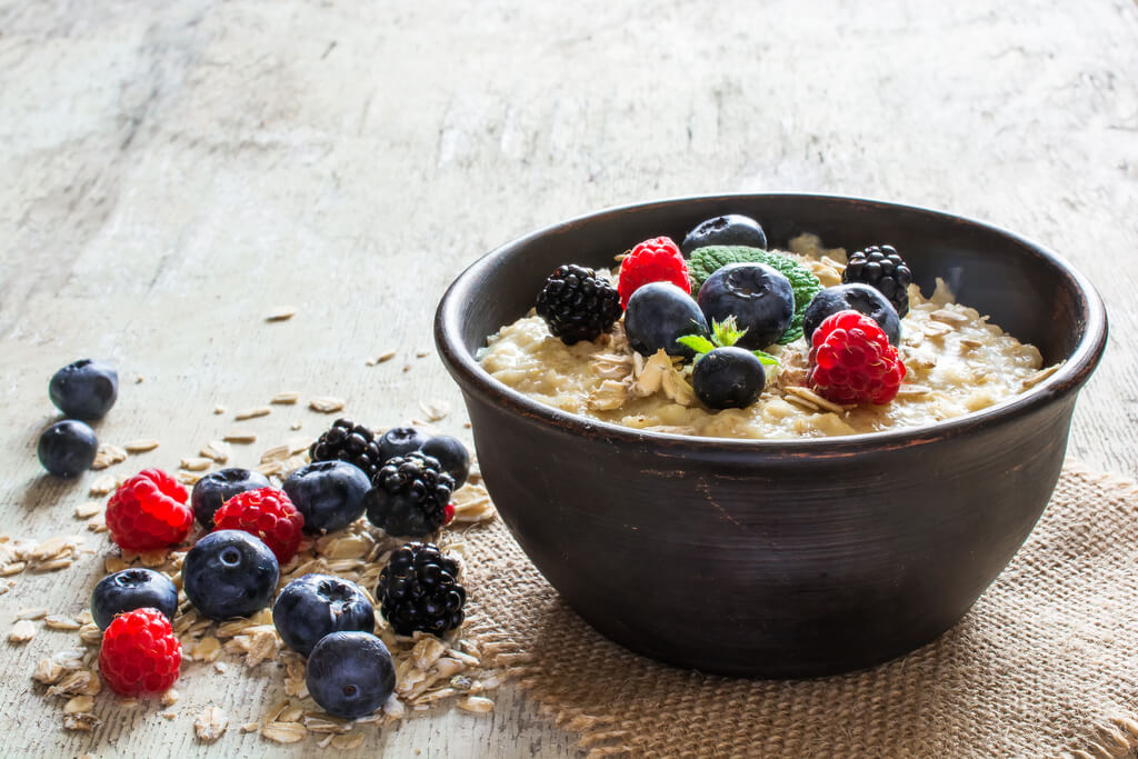 Porridge ohne Zucker - gesund und lecker