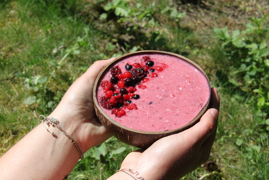 Smoothiebowl mit Beeren Rezept Verival