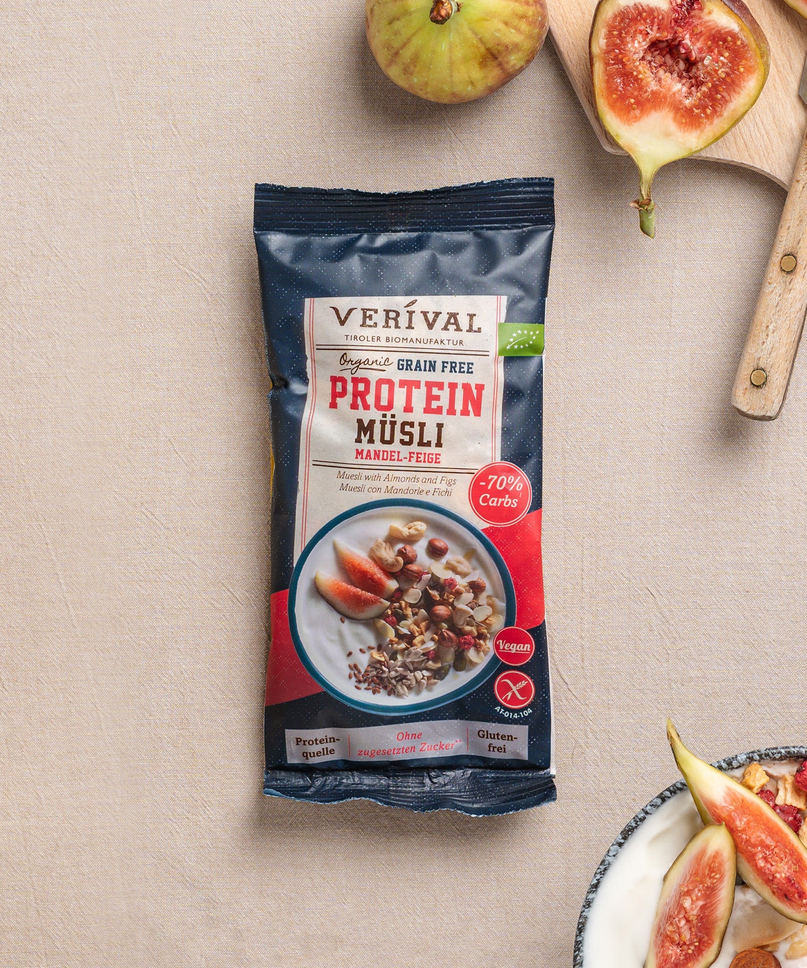 40347 - Grain Free Protein Nüsli Mandel-Feige, 45g